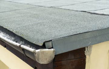 repair or replace Laxton flat roofing?